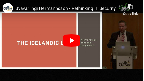 Talk at BSidesBelfast - 2017